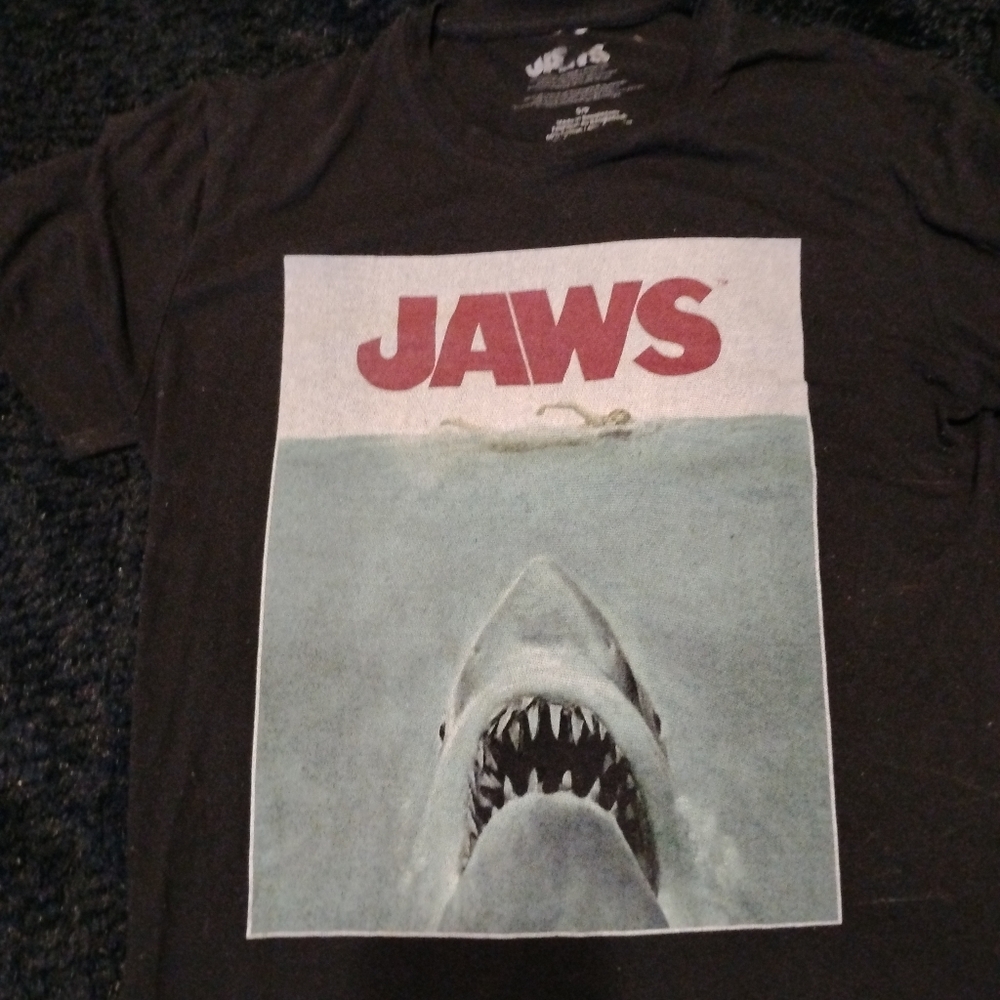 Universal Black Jaws Tee